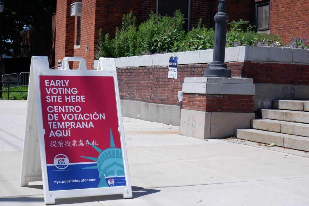 Early voting in June 2022