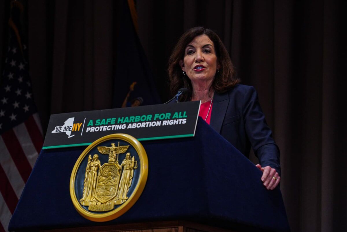 'Not in New York': Hochul signs bills protecting abortion rights as pivotal Supreme Court decision looms 6