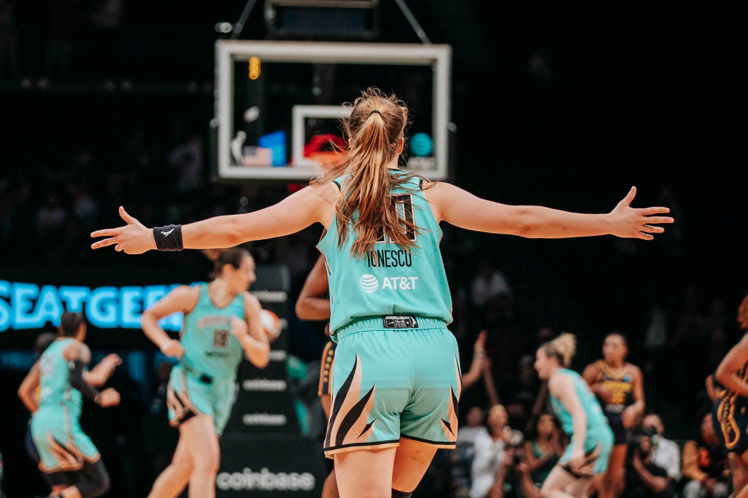 Liberty win their second game of the season against Indiana 87-74 3 New York Liberty