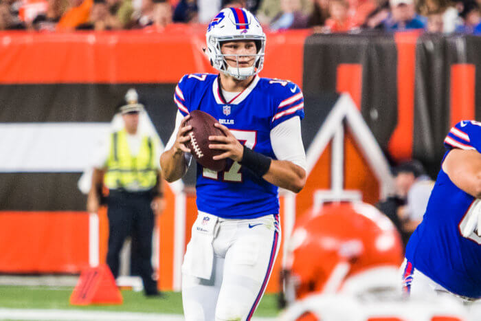 Bills quarterback Josh Allen