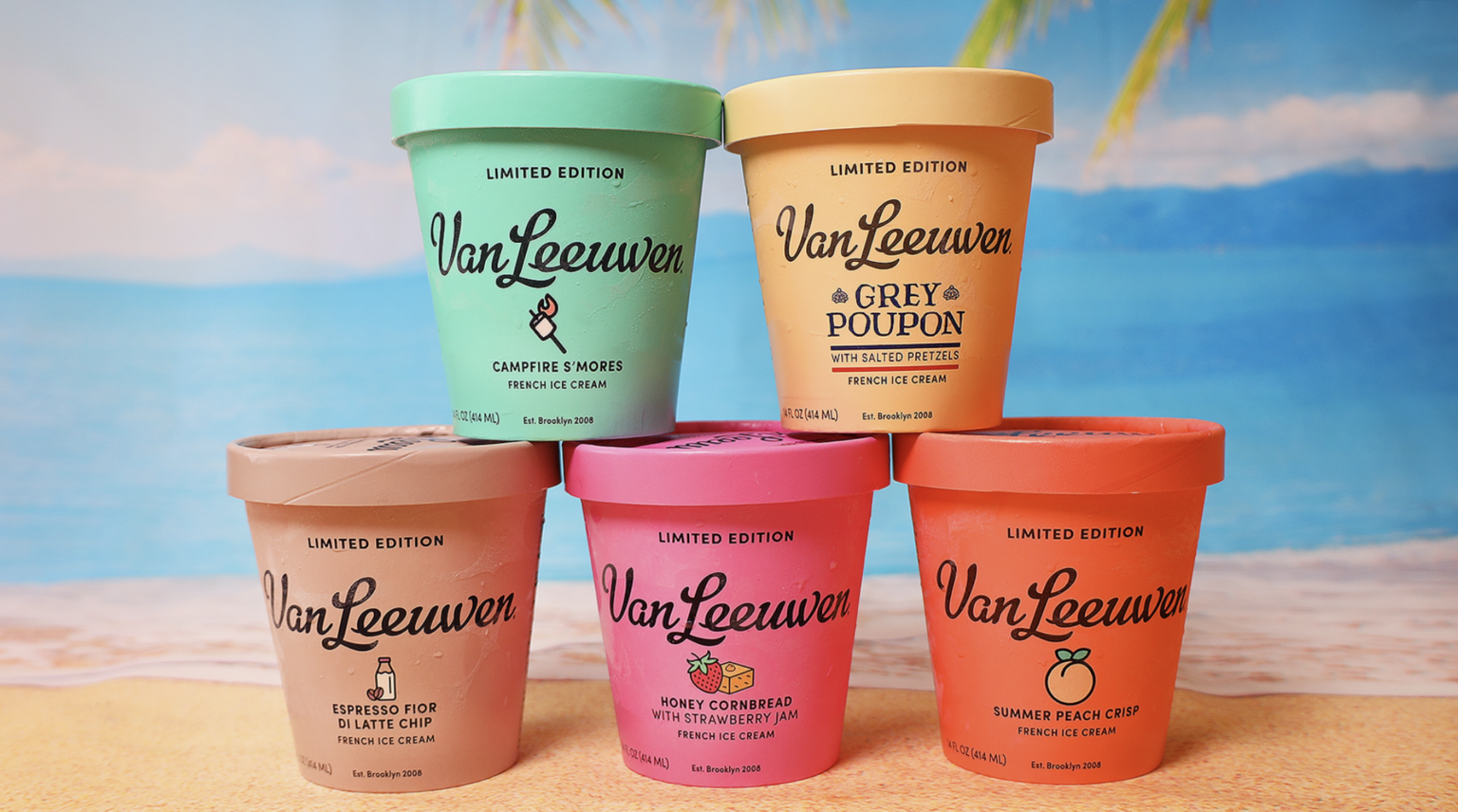 Mustard ice cream anyone? Van Leeuwen releases five new exclusive