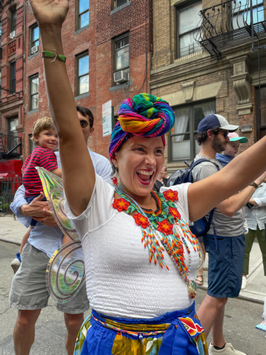 The Greenwich event had fun for all ages.