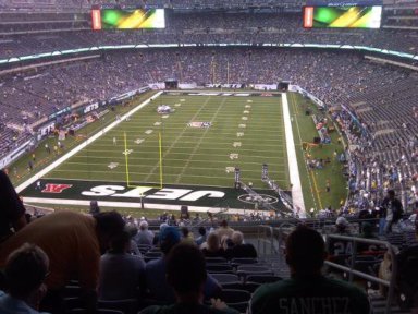MetLife Stadium, home to the New York Jets and Ahmad "Sauce" Gardner.
