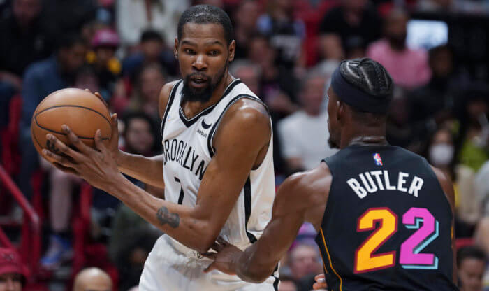 Kevin Durant Nets Heat