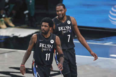 Nets Kevin Durant Kyrie Irving