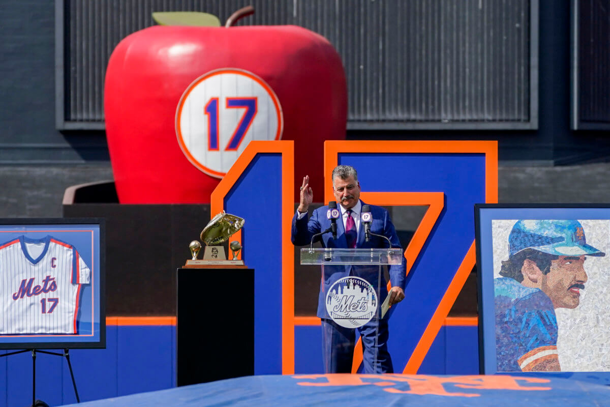 Among the greats: Keith Hernandez celebrated at Citi Field as Mets retire  his number