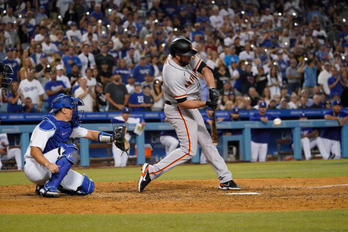 Darin Ruf hits a grand slam in MLB action