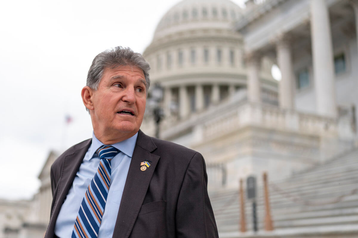 West Virginia centrist Senator Manchin declines to say if he wants