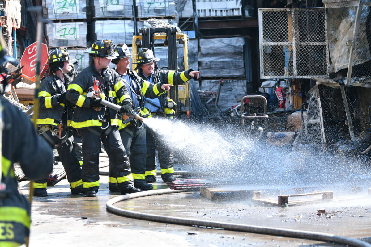 Propane tanks explode in Queens warehouse