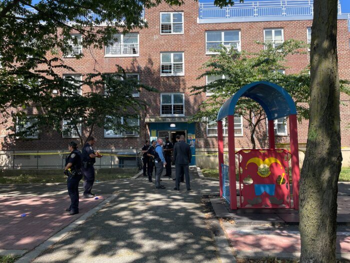 Man shot dead in Brooklyn apartment complex
