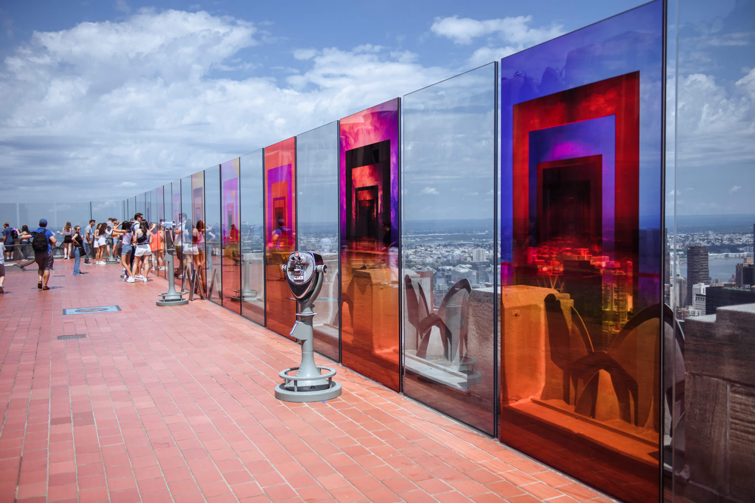 Rockefeller Center presents two Sarah Meyohas exhibits at Top of the Rock 2