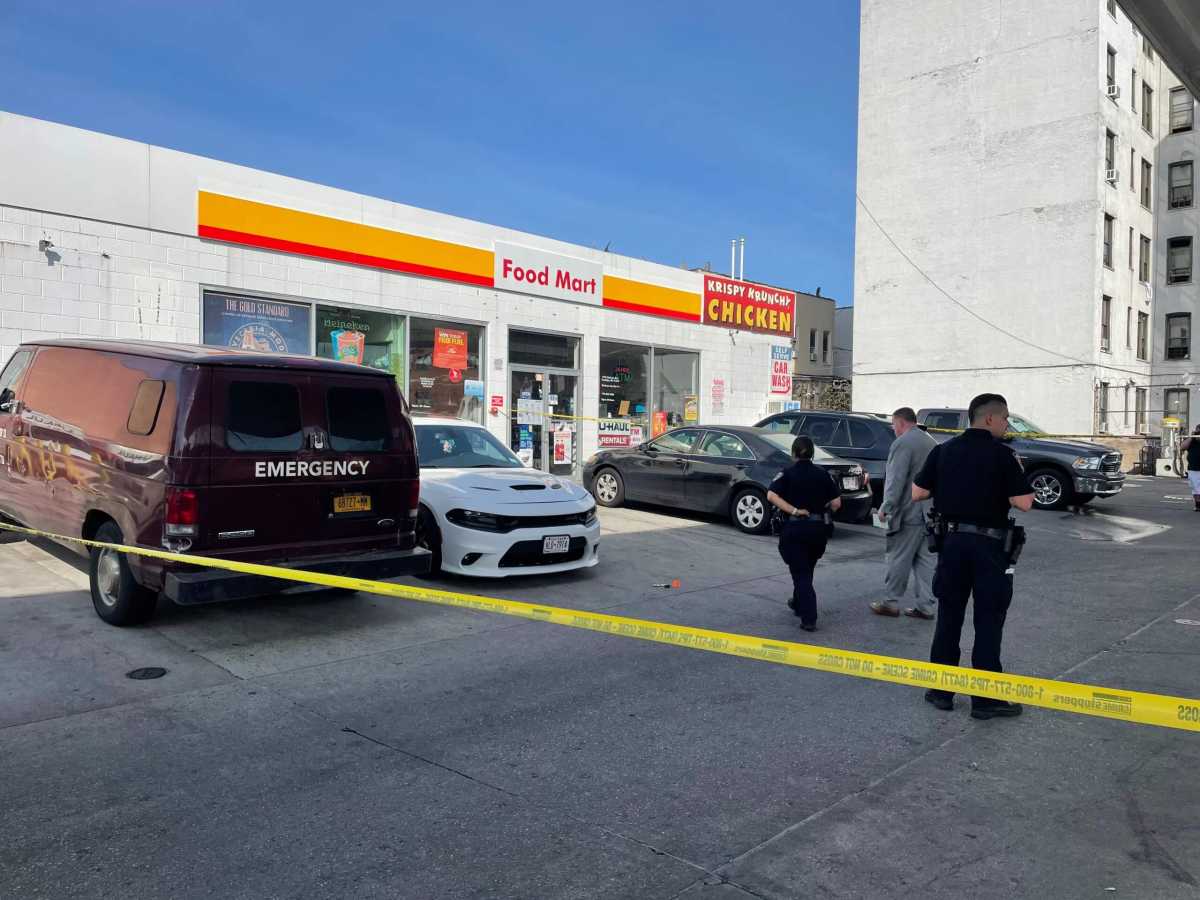 A man was stabbed at a gas station