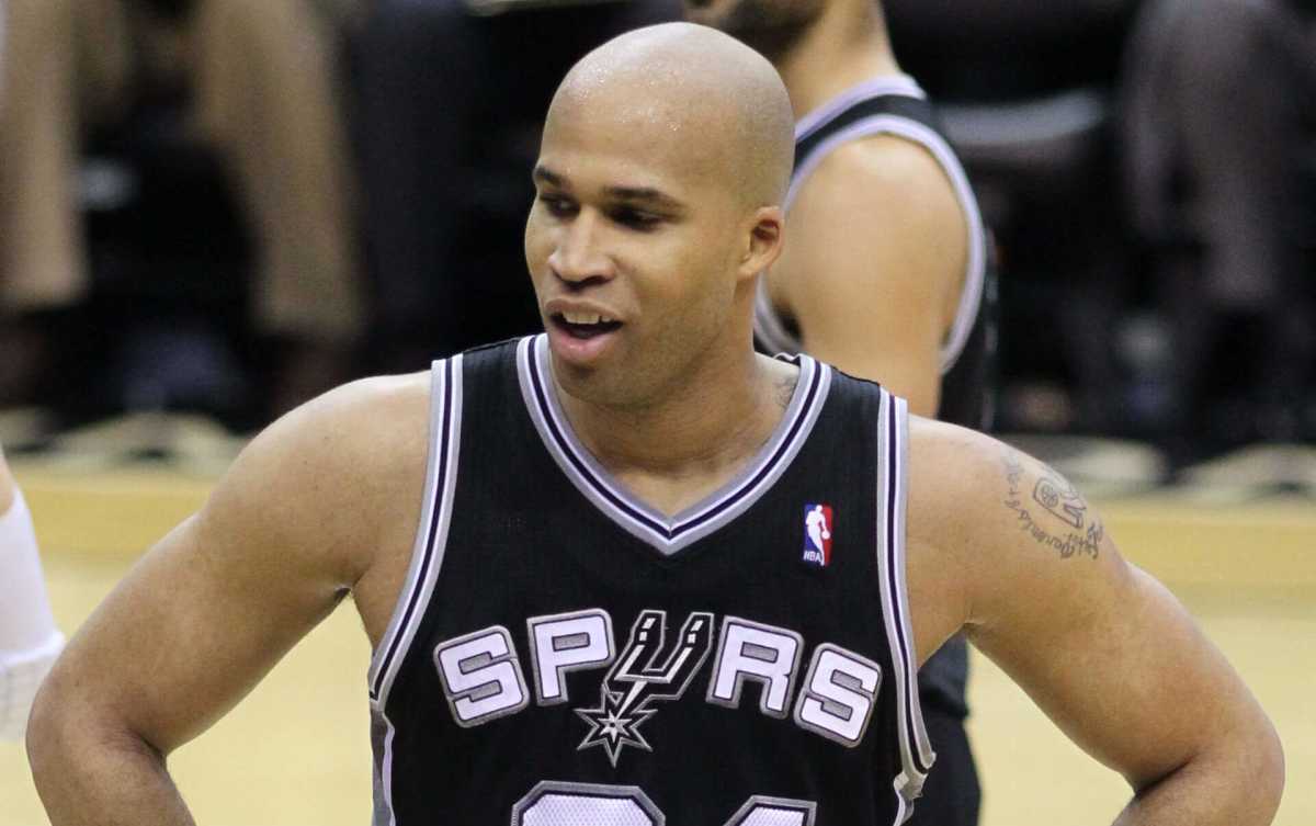 Richard Jefferson, as a member of the San Antonio Spurs in 2011.