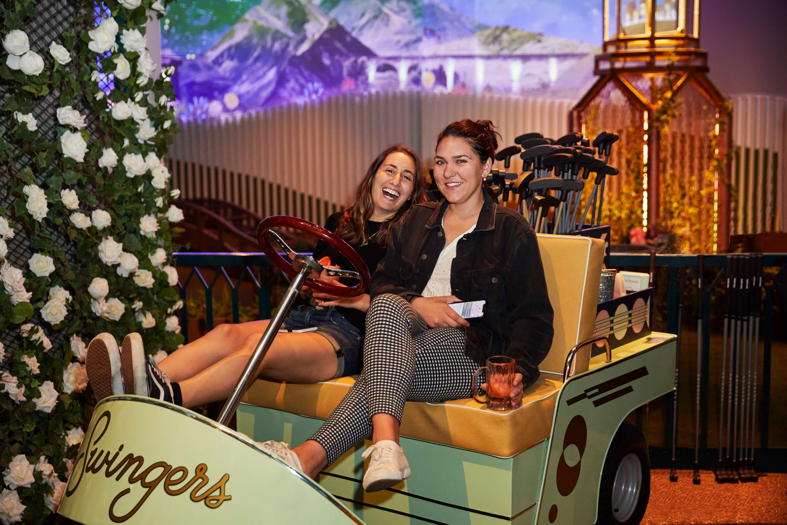 Swingers brings immersive mini golf experience to New York City with local fare and drinks amNewYork image