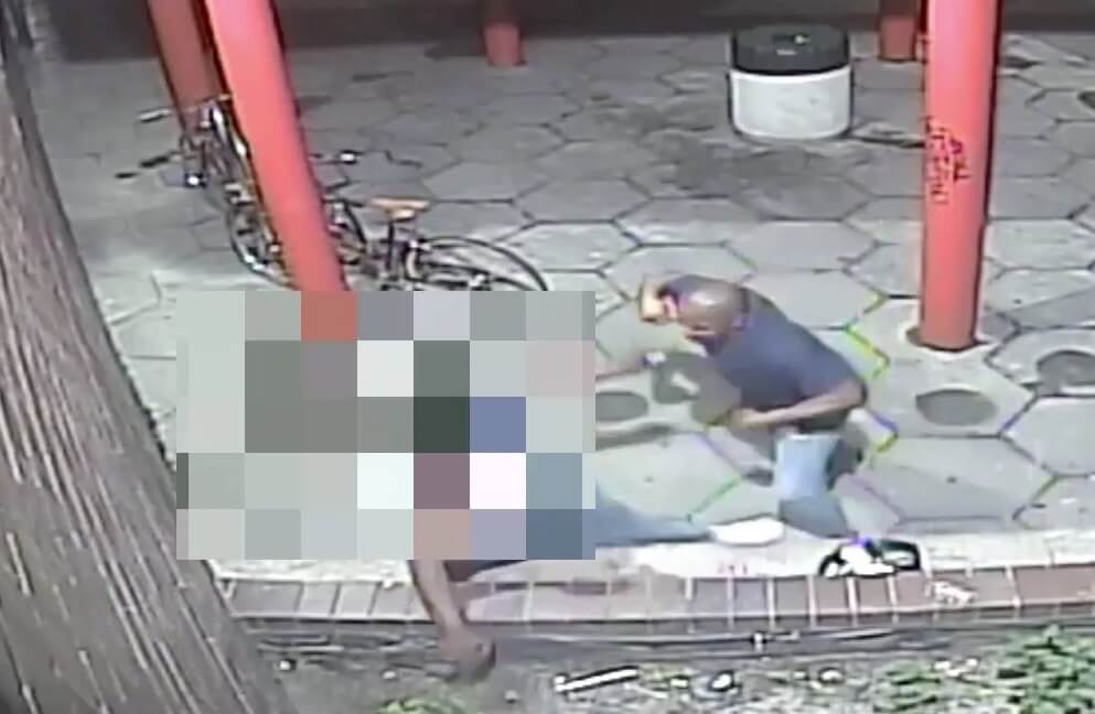 Lower Manhattan robbers caught on camera