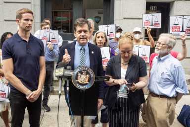 Midtown Community Court rally