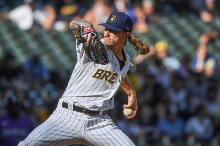 Josh Hader is the MLB saves leader