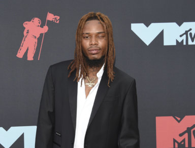 Fetty Wap appears at the MTV Video Music Awards in Newark, N.J. on Aug. 26, 2019. Fetty Wap, whose real name is Willie Maxwell, has been jailed after prosecutors say he threatened to kill a man during a FaceTime call in 2021, violating the terms of his pretrial release in a pending federal drug conspiracy case. U.S. Magistrate Judge Steven Locke, acting on a request from prosecutors, revoked Maxwell’s bond and sent him to jail following a hearing in federal court on Long Island.