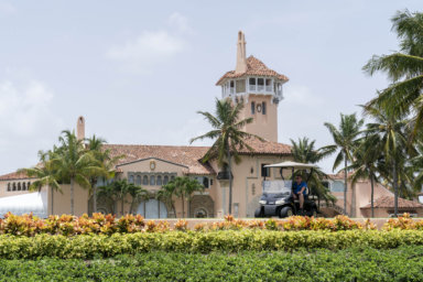 Mar-a-Lago in Palm Beach, Fla., is pictured on Tuesday, August 9, 2022.