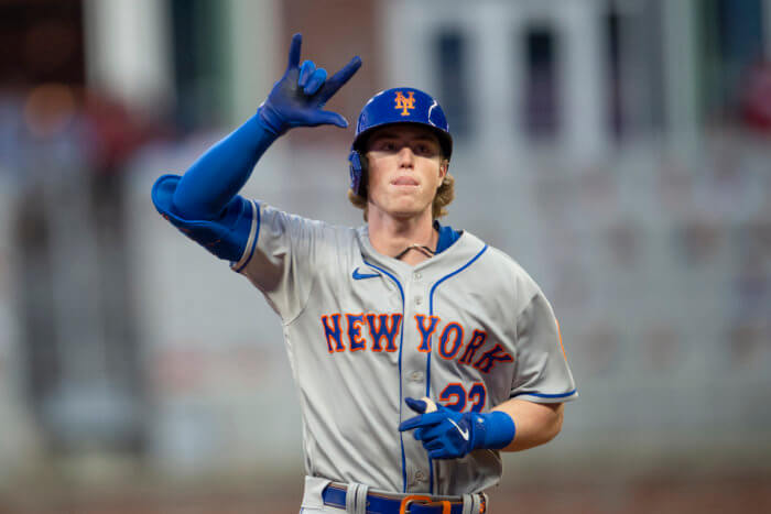 Brett Baty of the Mets is an NL Rookie of the Year contender