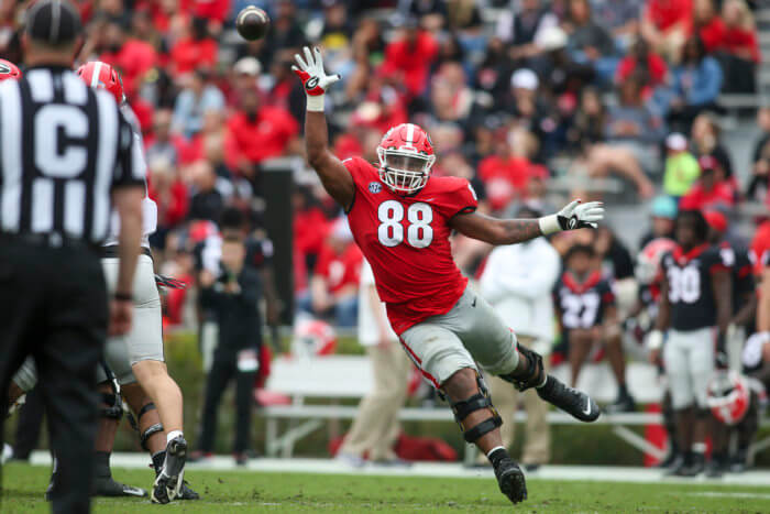 NCAA football preseason all-american Jalen Carter