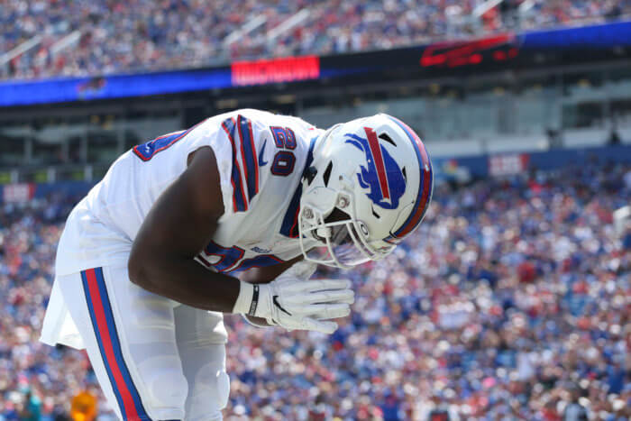 Top 3 things to takeaway from the Buffalo Bills 42-15 victory over the Broncos 2 Buffalo Bills Zack Moss