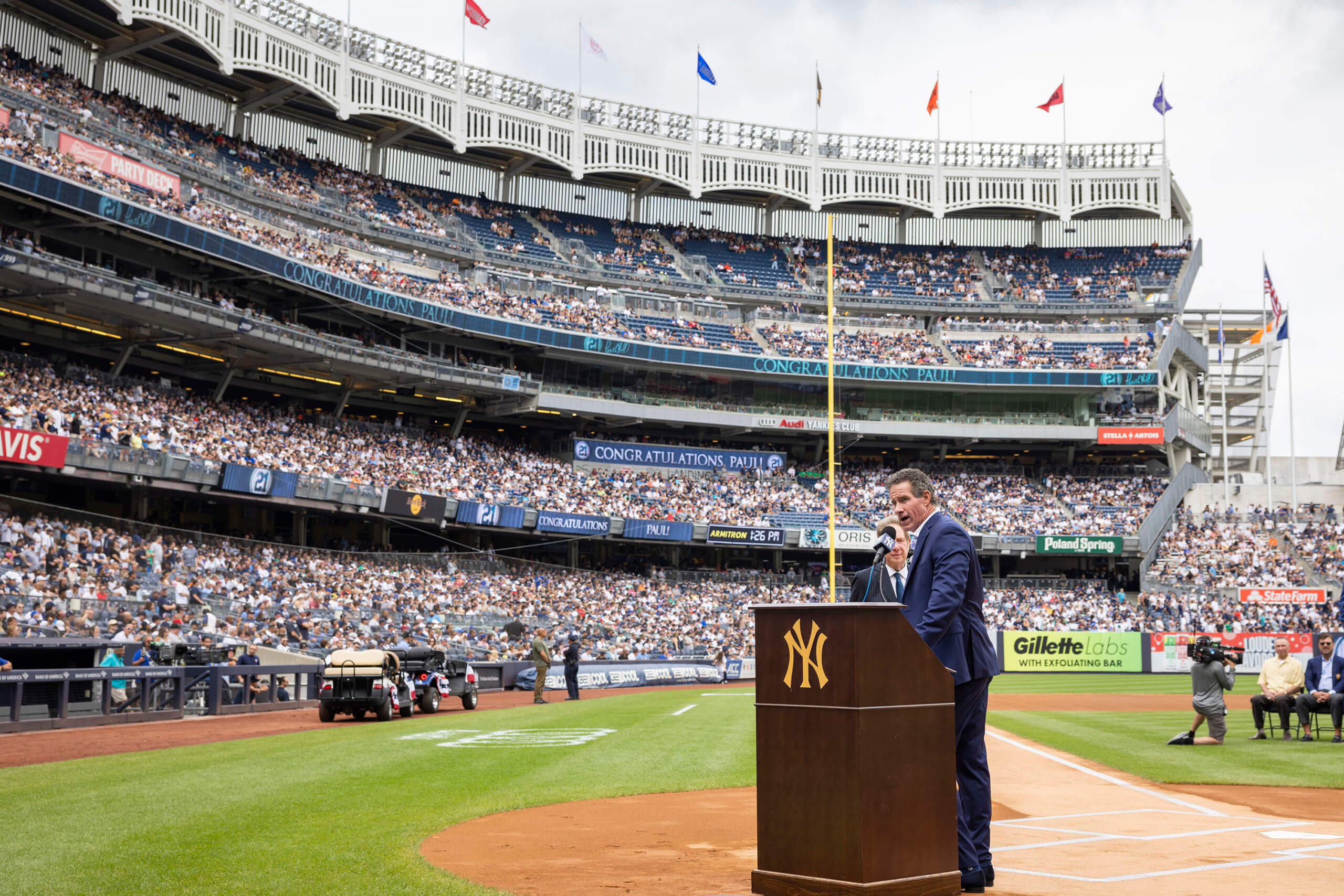 Paul O'Neill takes in 'biggest dream' of his life as Yankees retire No. 21 2 Paul O'Neil