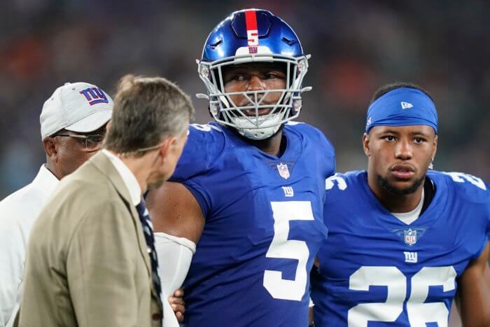 Giants injury updates