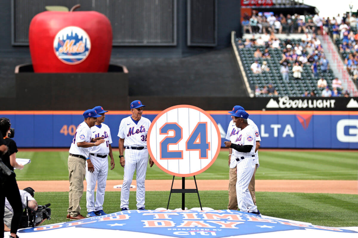 Willie Mays New York Mets