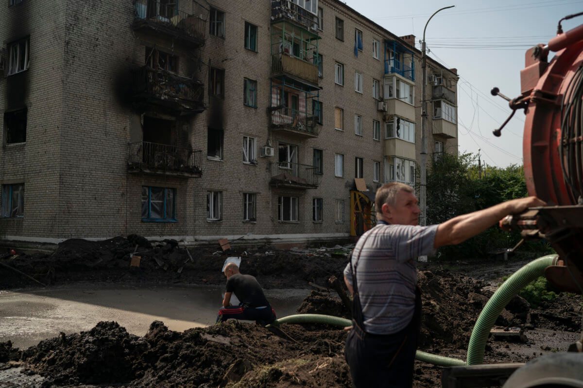 Russia and Ukraine trade blame on nuclear plant bombings