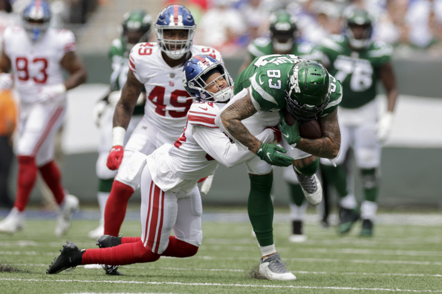 Last minute drive leads Jets to 3127 win over Giants in preseason