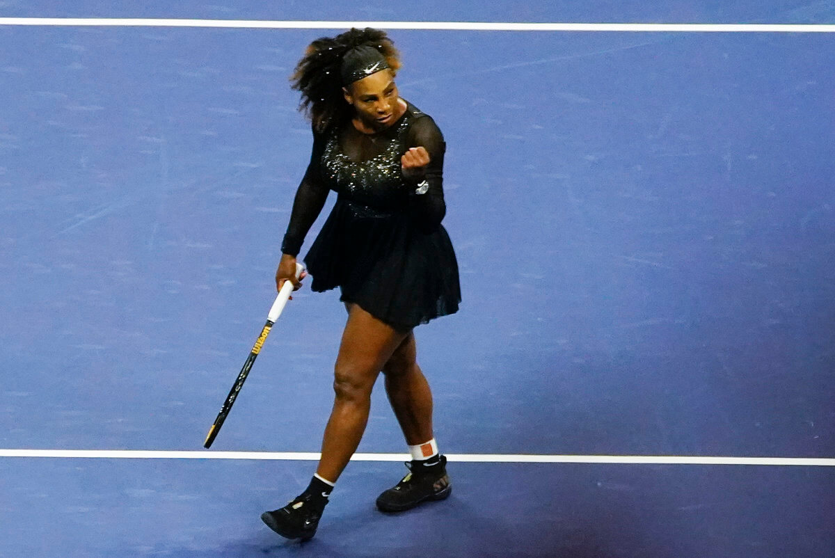 Watch TODAY Excerpt Serena Williams Wins First Round