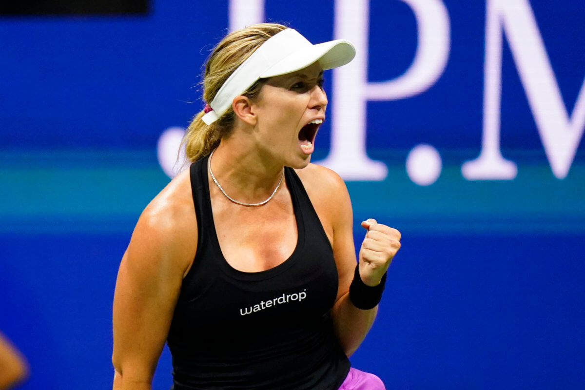 Danielle Collins at the US Open