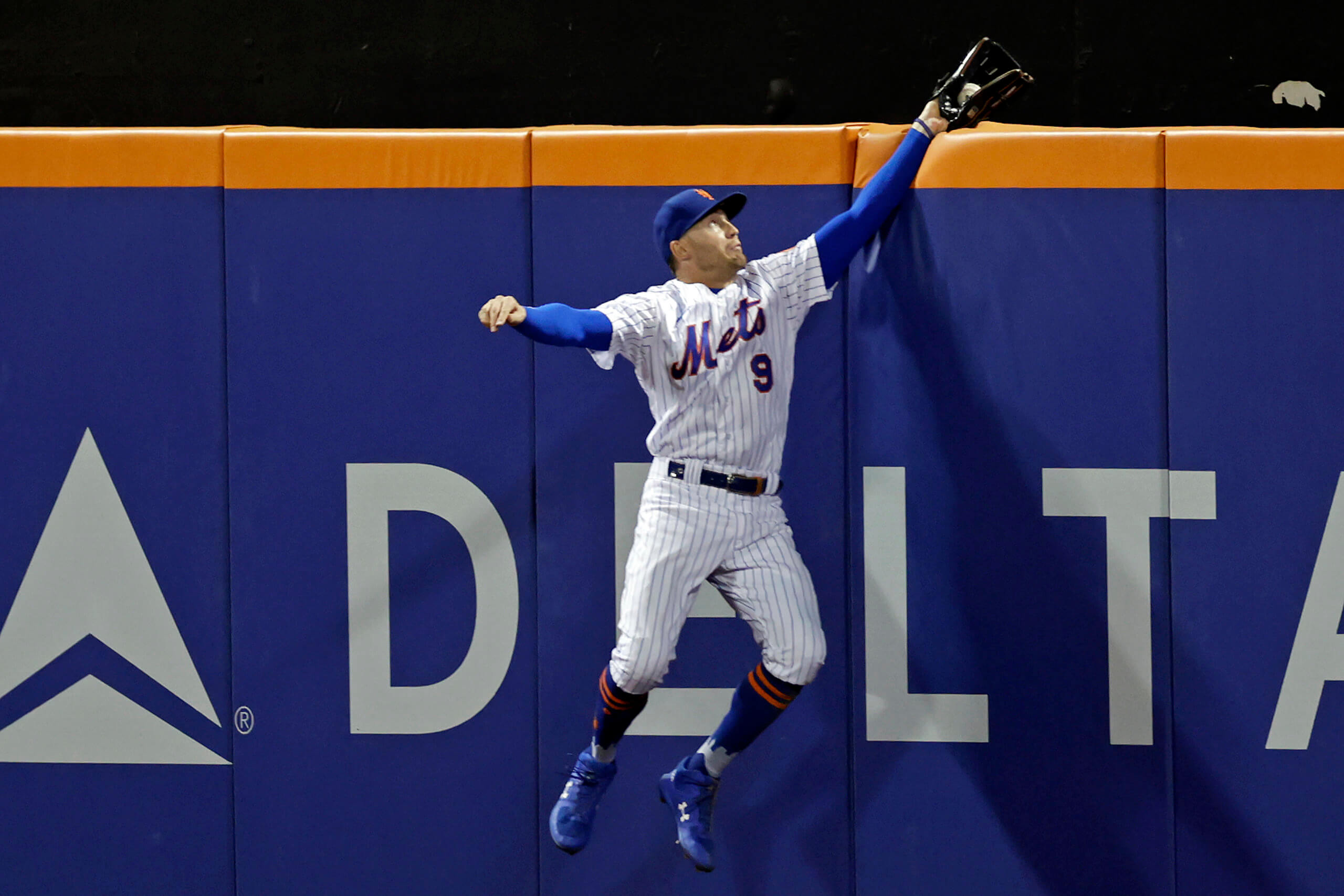 Brandon Nimmo's latest homer robbery another high point in ascending defensive play 2 Brandon Nimmo Mets Dodgers