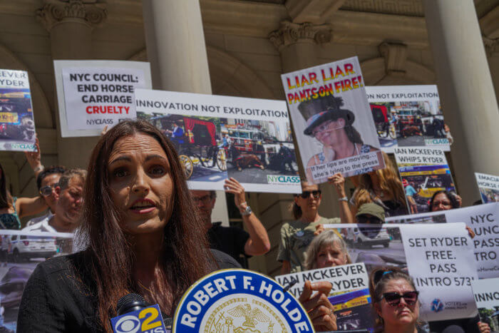Veterans join battle over NYC carriage horses as pressure mounts on City Hall to outlaw the industry 5