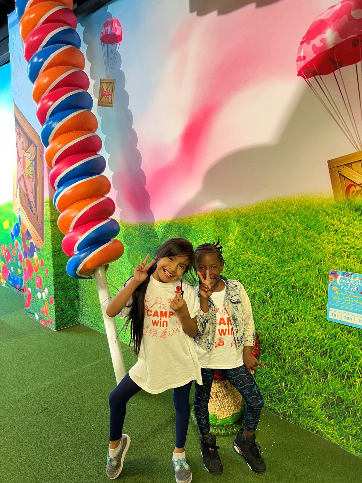 Homeless children in Win summer camp receive golden ticket to