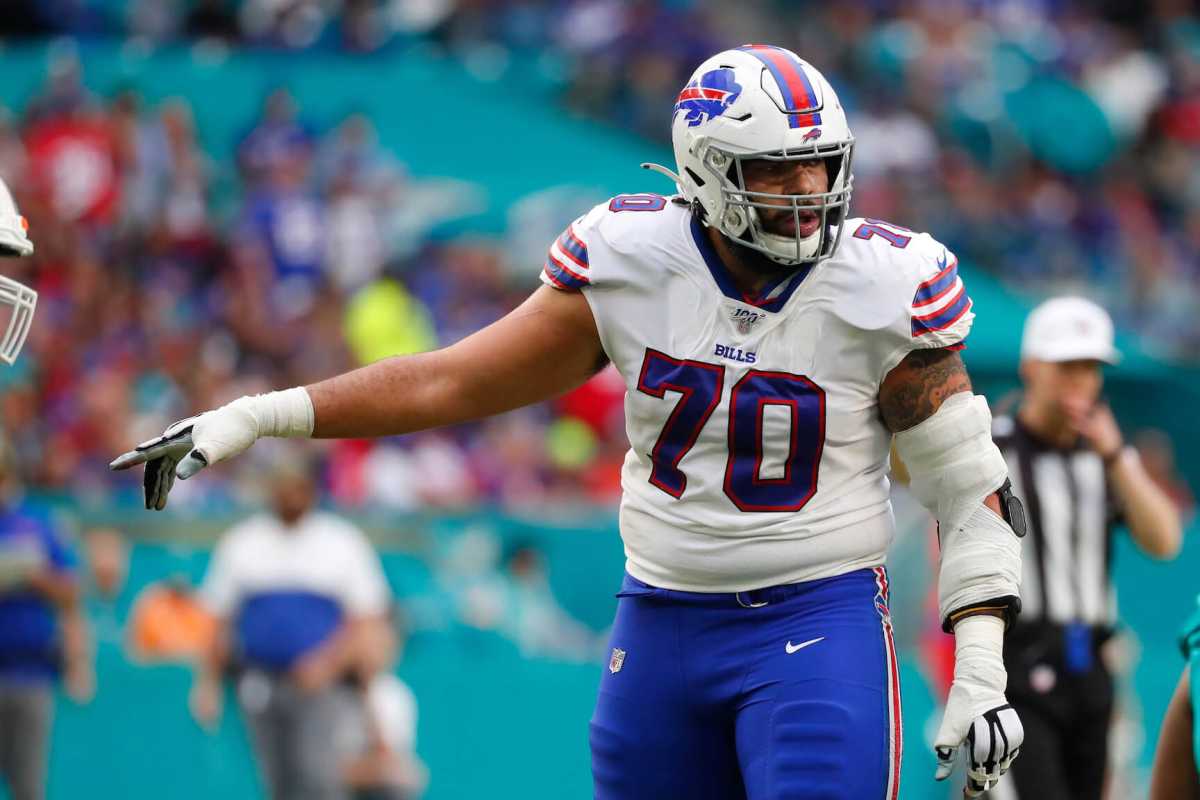 Buffalo Bills guard Cody Ford