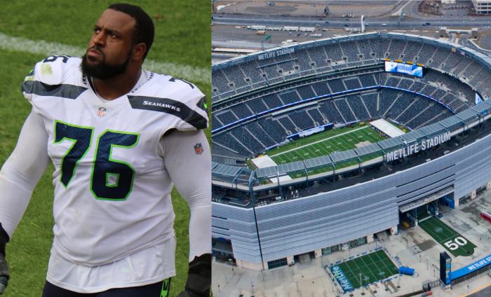 OT Duane Brown, who last played for the Seahawks, will join the Jets at MetLife Stadium on a 2-year contract.