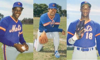 Dwight Gooden, Ron Darling and Darryl Strawberry will all participate in the Mets’ Old Timers’ Day.