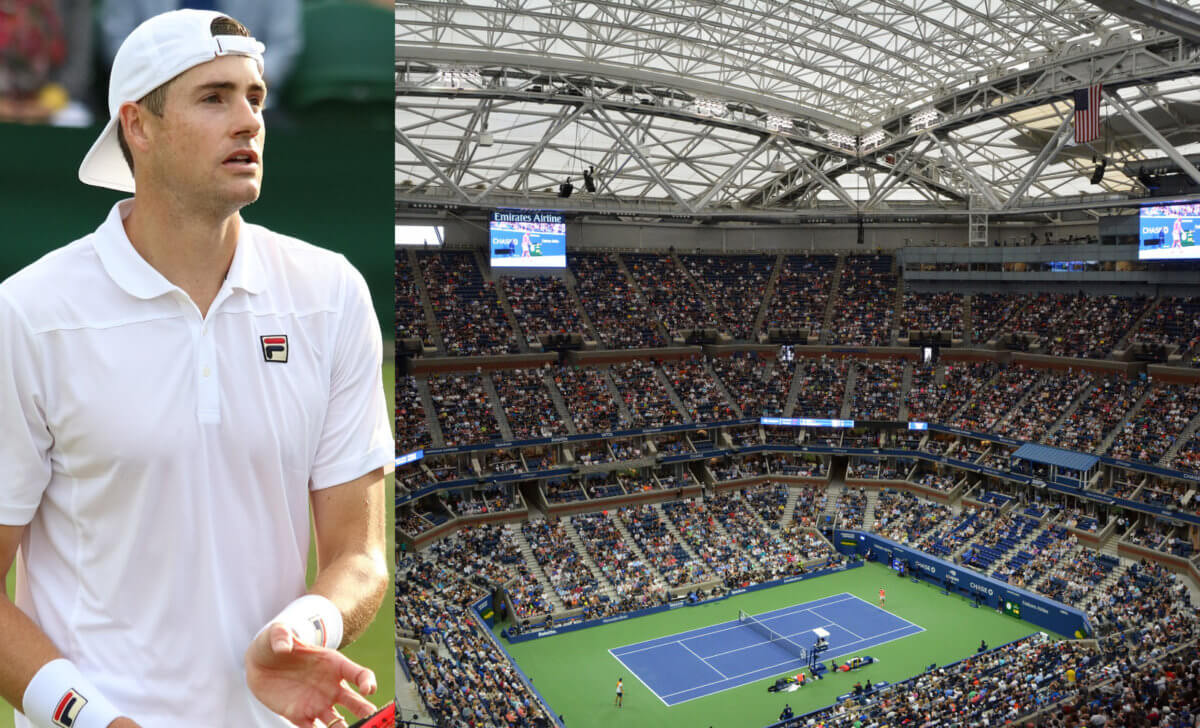 John Isner (left) pulled out of the US Open with wrist injury ahead of his match against Holger Rune of Denmark.
