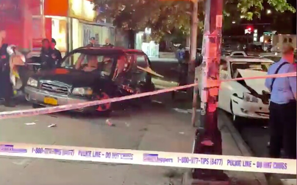 2 pedestrians killed when crash sends car onto Manhattan sidewalk