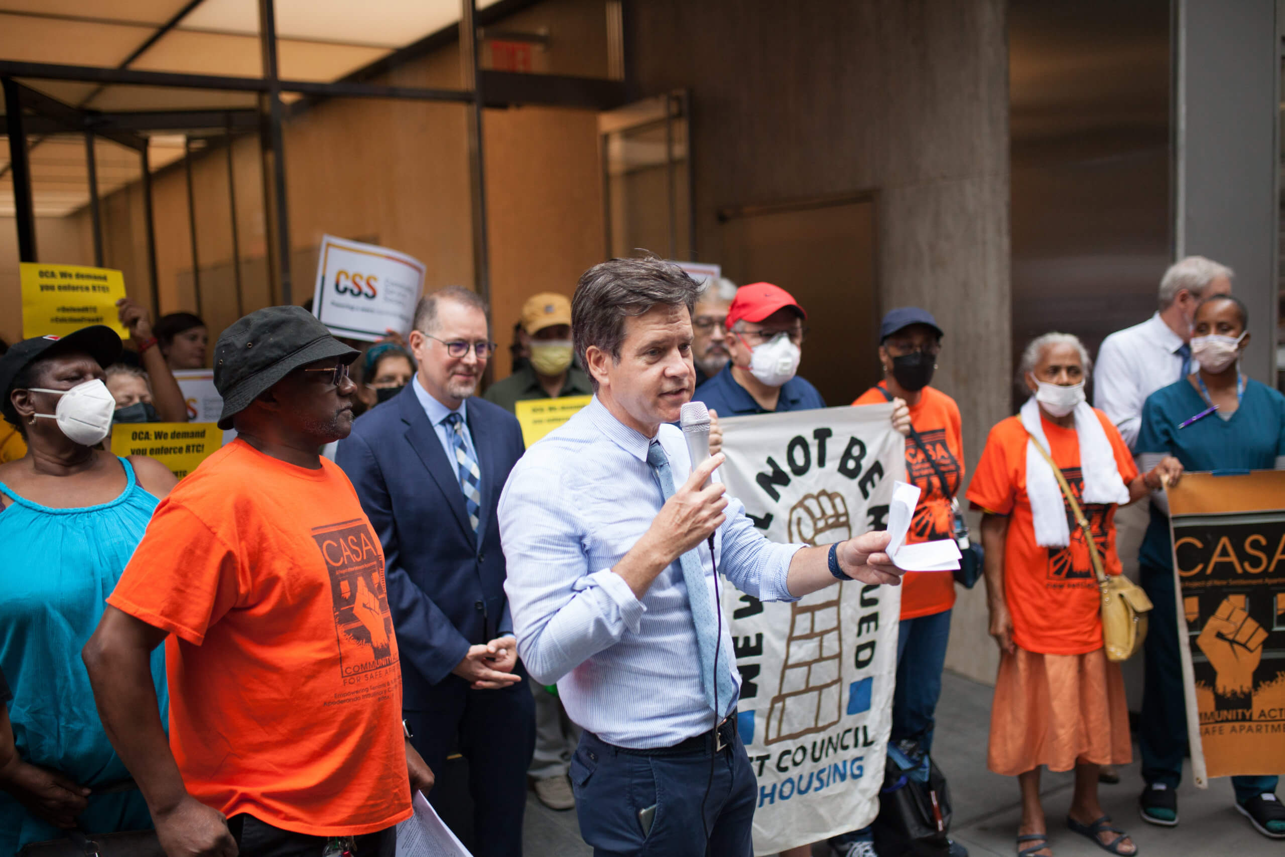 Tenant coalition, Manhattan BP Levine seek housing court slowdown on eviction proceedings 5