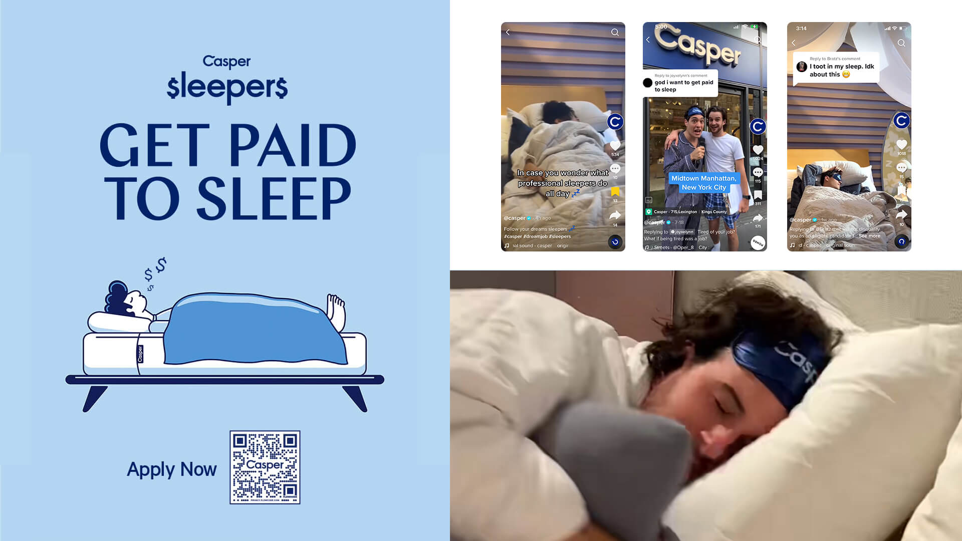 Get paid to sleep deals