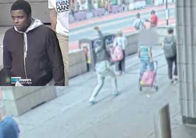 Times Square random attacker sought for slashing woman