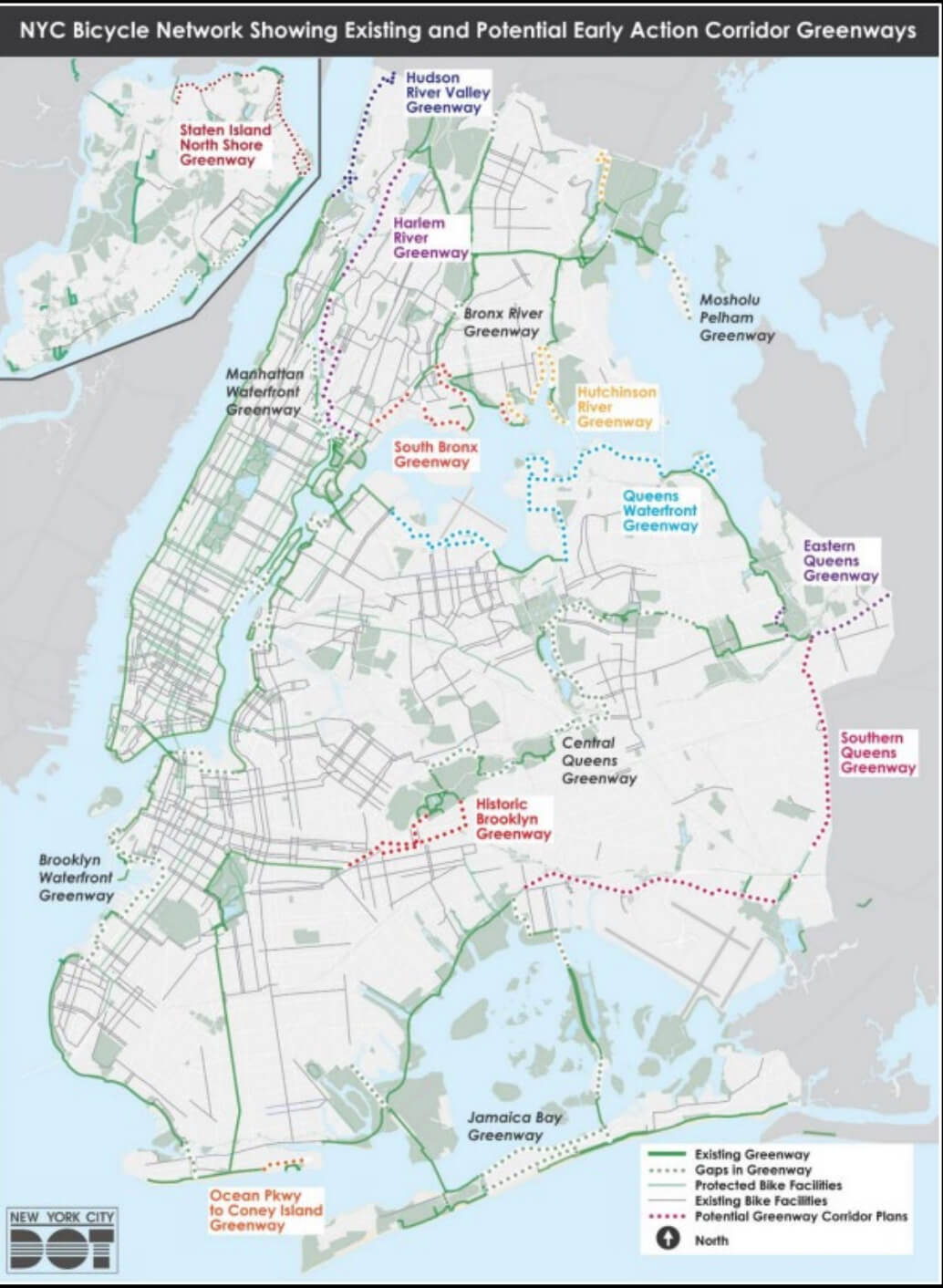 NYC uses 7M federal grant to plan more greenways in underserved