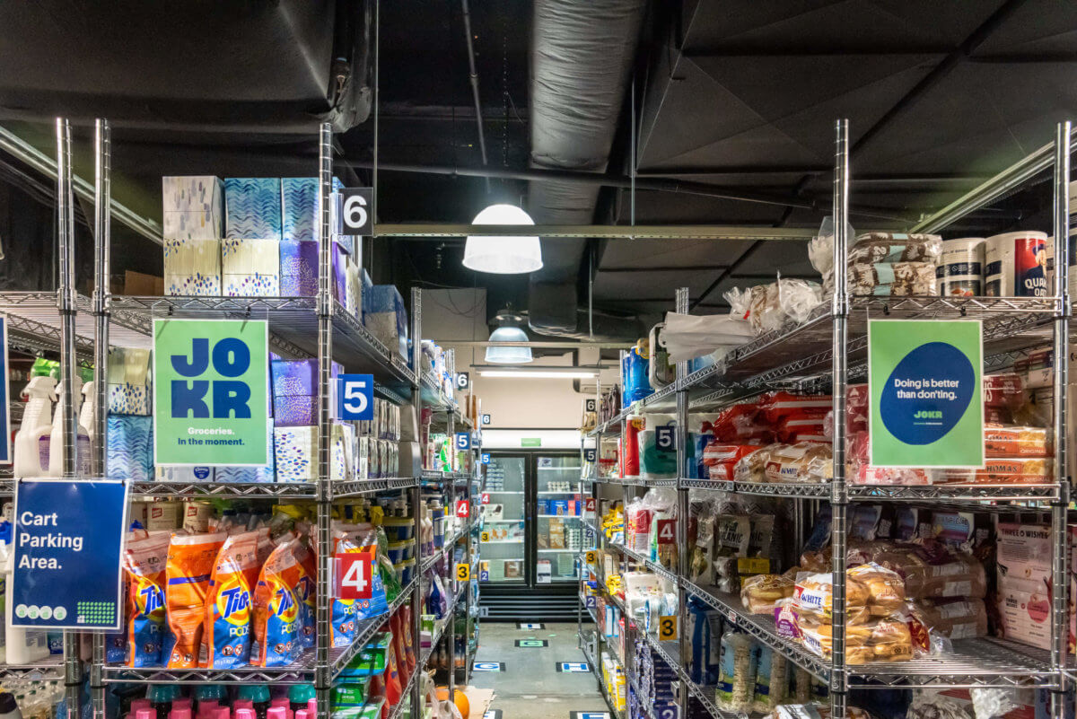 STILL RACING TO DELIVER: Catching up with the fast-changing world of 15-minute grocery delivery apps in NYC 3 jokr grocery delivery warehouse