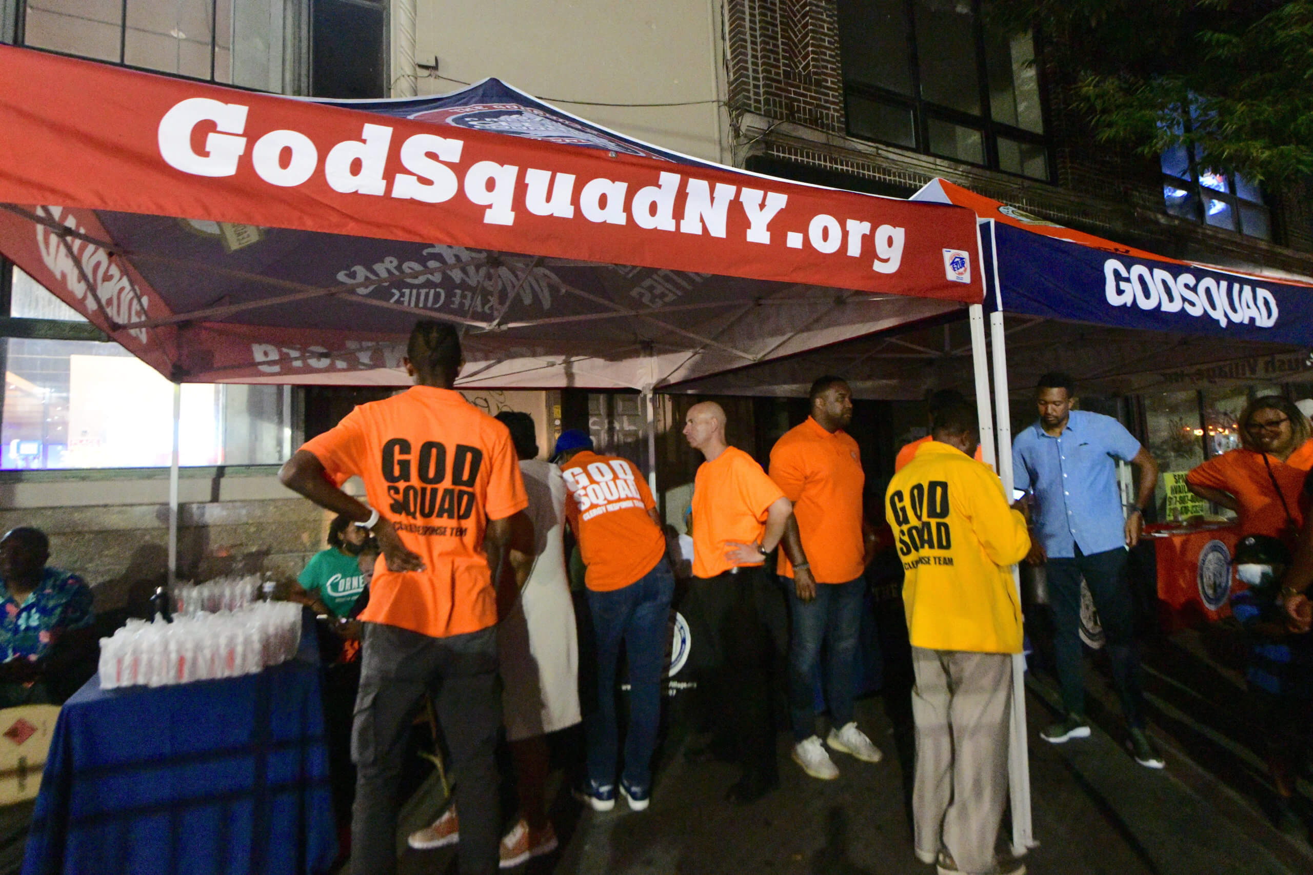God Squad violence interrupters in Brooklyn