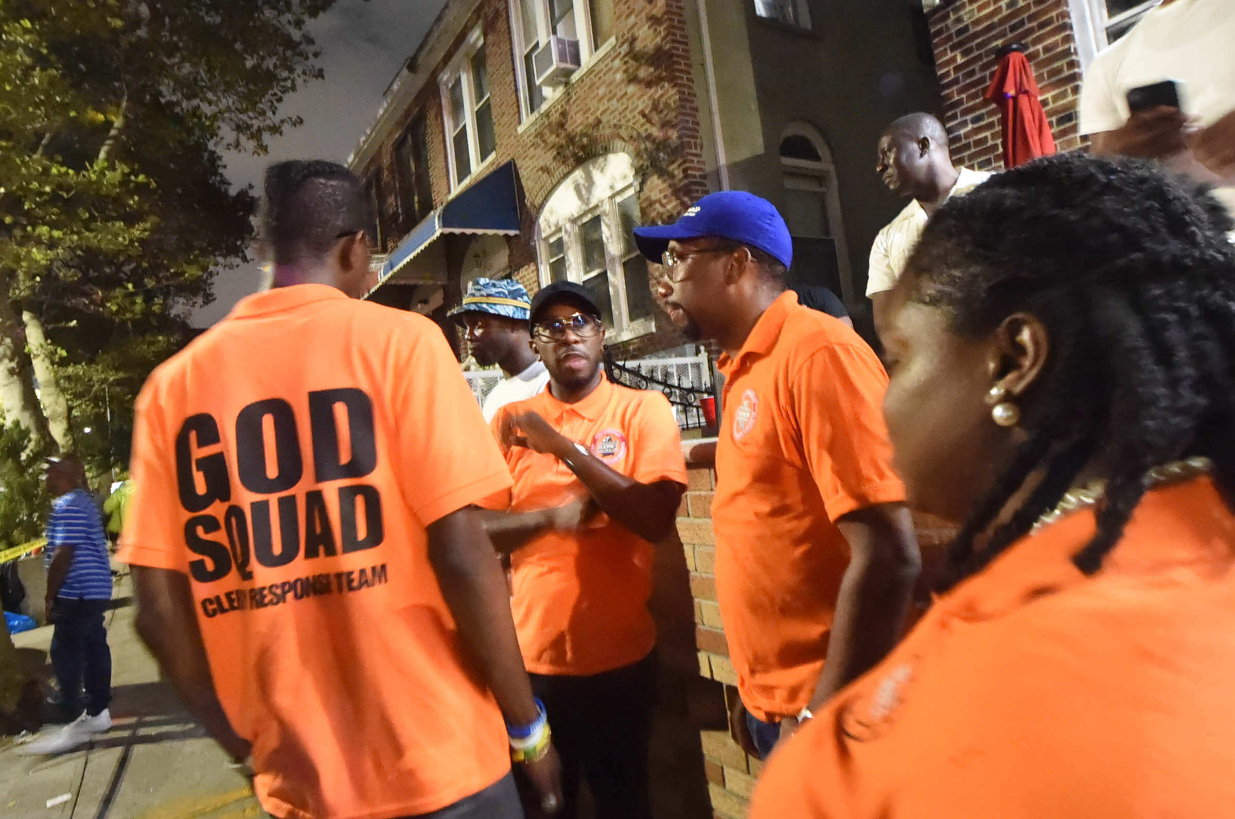 The God Squad showed up at East 96th Street