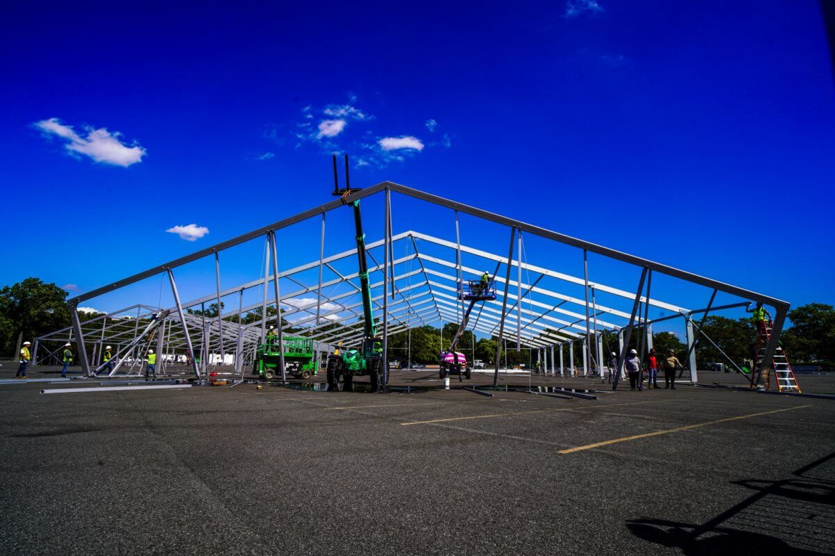 Adams admin confirms Bronx tent shelter won't comply with city's 'right to shelter' laws in City Council hearing 7 Migrant Tents