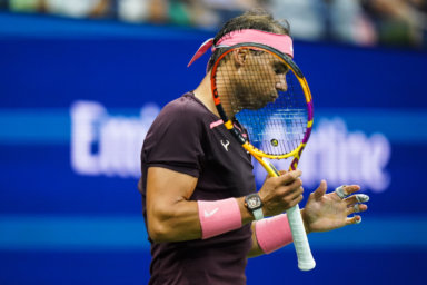 Rafael Nadal at the 2022 US Open
